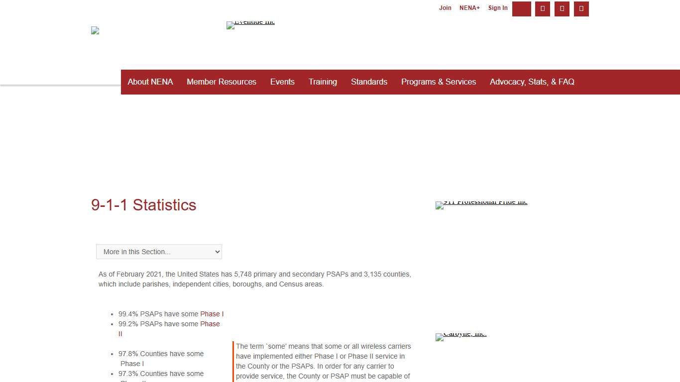 9-1-1 Statistics - National Emergency Number Association